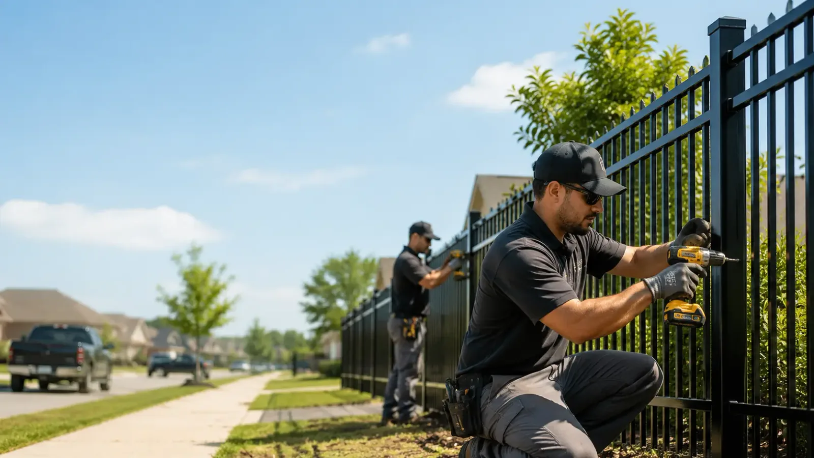 Metal Fence Installation in Linden, MI